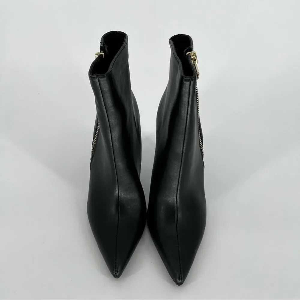 INC International Concepts Sarishaa Zip booties black - 9.5